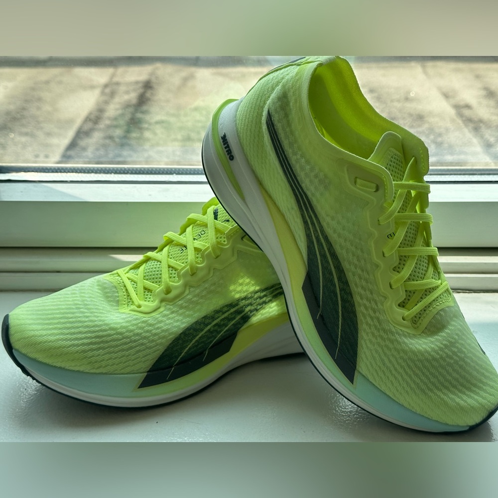 Puma Deviate Nitro 'Fizzy Light' Sneakers | Yellow | Men's 10